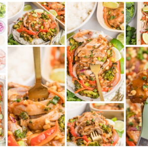 EXCLUSIVE: Sheet Pan Thai Peanut Chicken