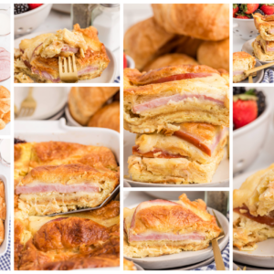 EXCLUSIVE: Ham & Cheese Croissant Casserole