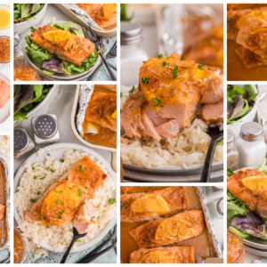 EXCLUSIVE: ORANGE MARMALADE GLAZED SALMON