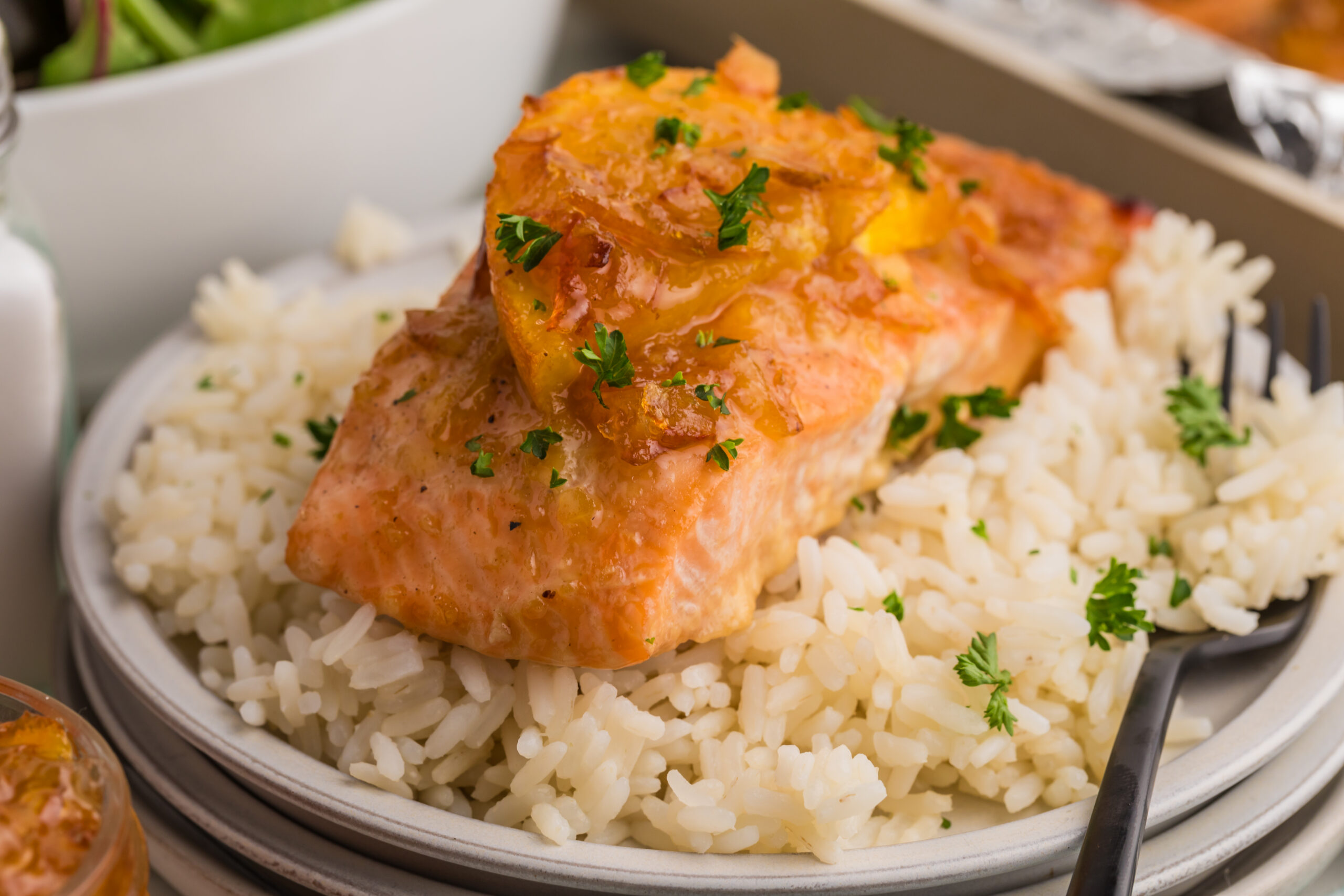 EXCLUSIVE: ORANGE MARMALADE GLAZED SALMON - Image 36
