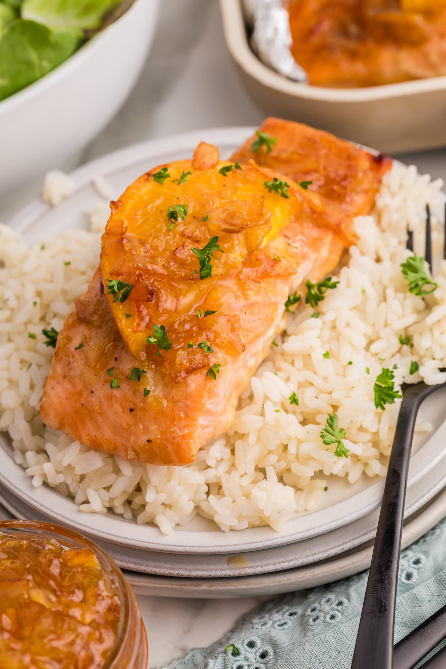 EXCLUSIVE: ORANGE MARMALADE GLAZED SALMON - Image 34