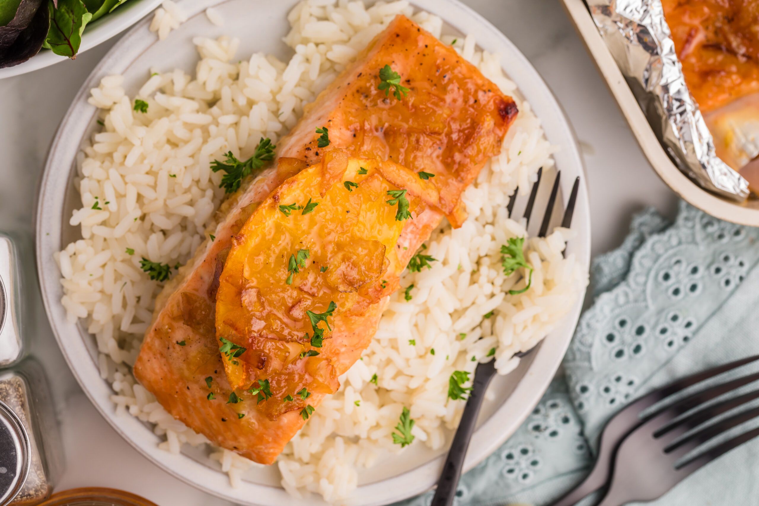 EXCLUSIVE: ORANGE MARMALADE GLAZED SALMON - Image 31