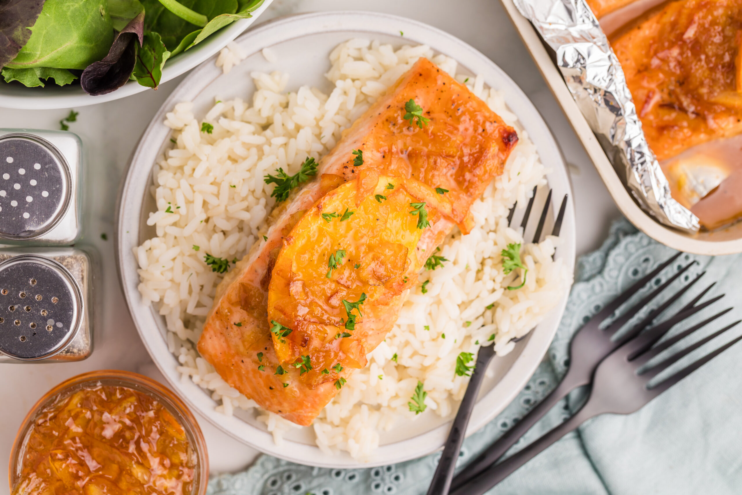 EXCLUSIVE: ORANGE MARMALADE GLAZED SALMON - Image 30