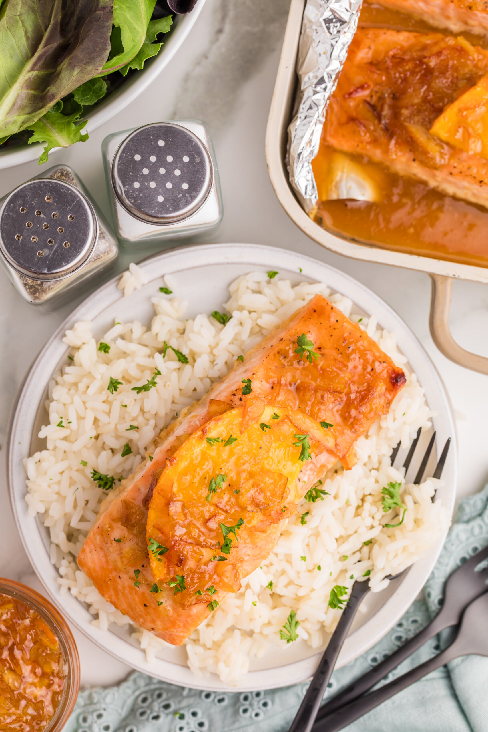 EXCLUSIVE: ORANGE MARMALADE GLAZED SALMON - Image 29