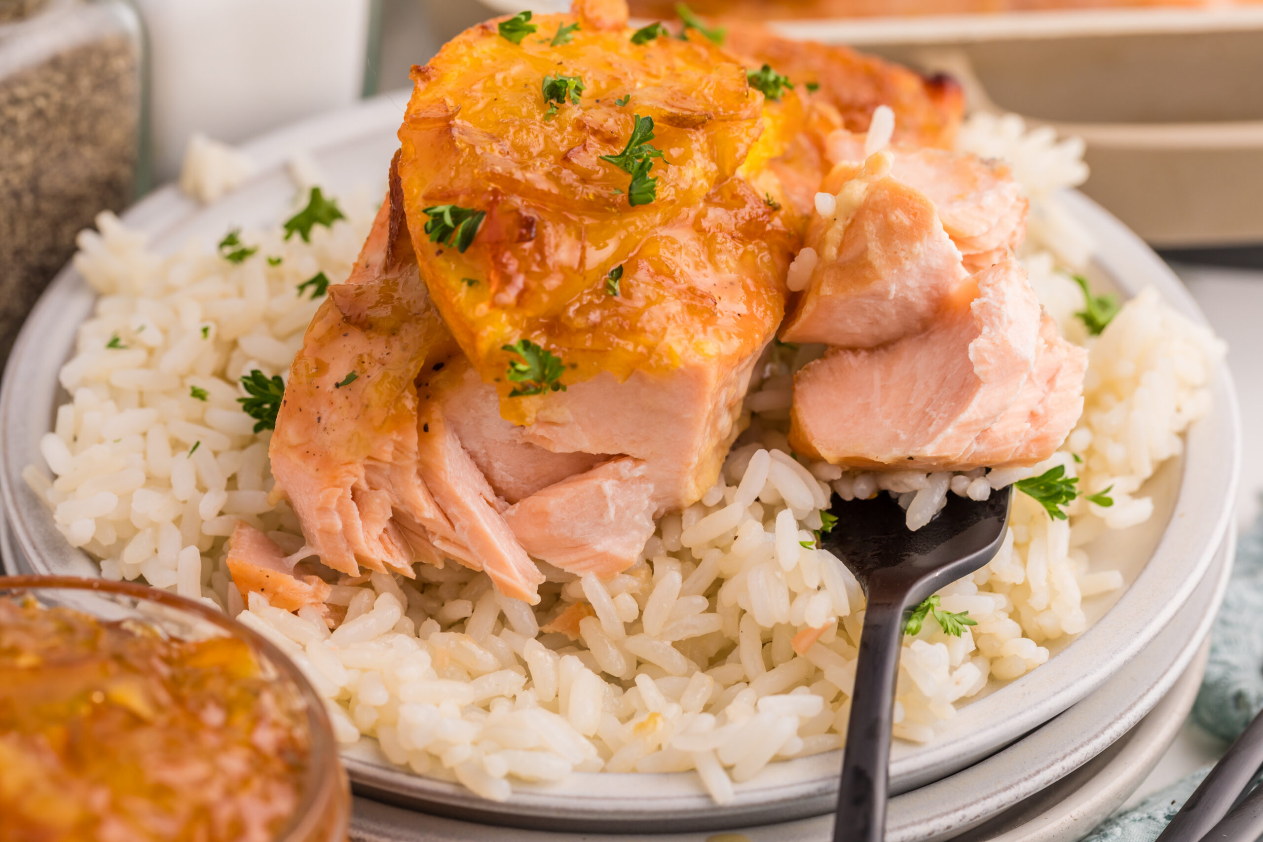 EXCLUSIVE: ORANGE MARMALADE GLAZED SALMON - Image 25
