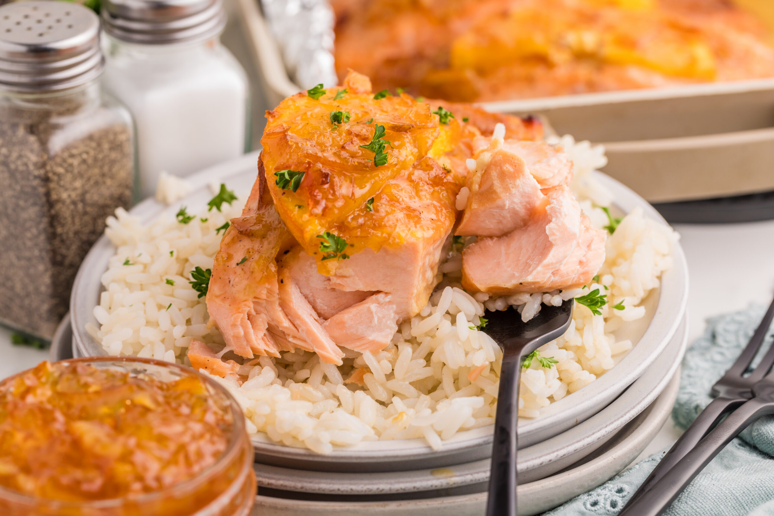 EXCLUSIVE: ORANGE MARMALADE GLAZED SALMON - Image 24