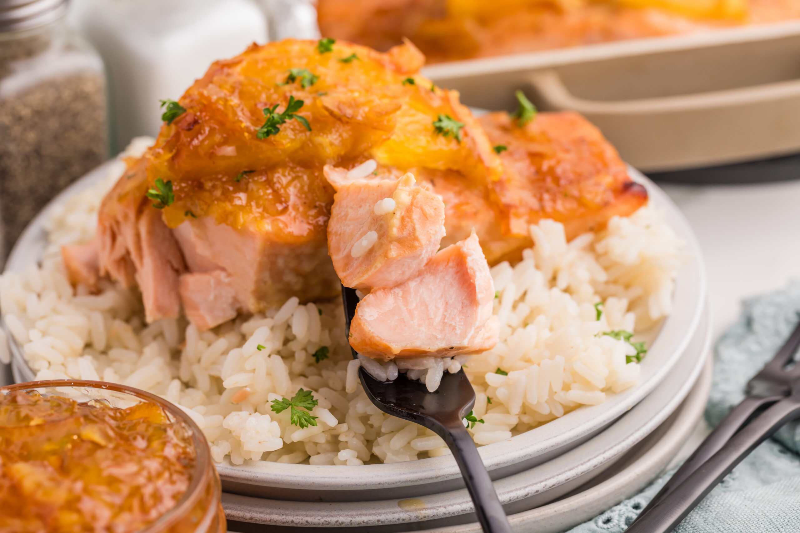 EXCLUSIVE: ORANGE MARMALADE GLAZED SALMON - Image 12