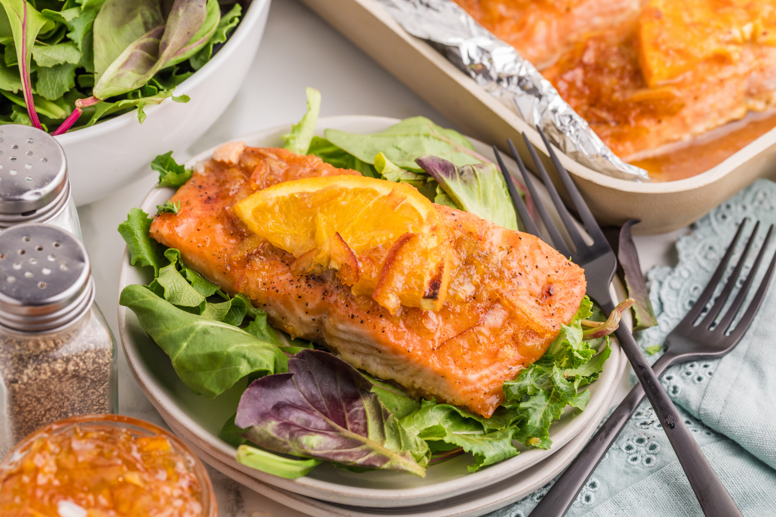 EXCLUSIVE: ORANGE MARMALADE GLAZED SALMON - Image 9
