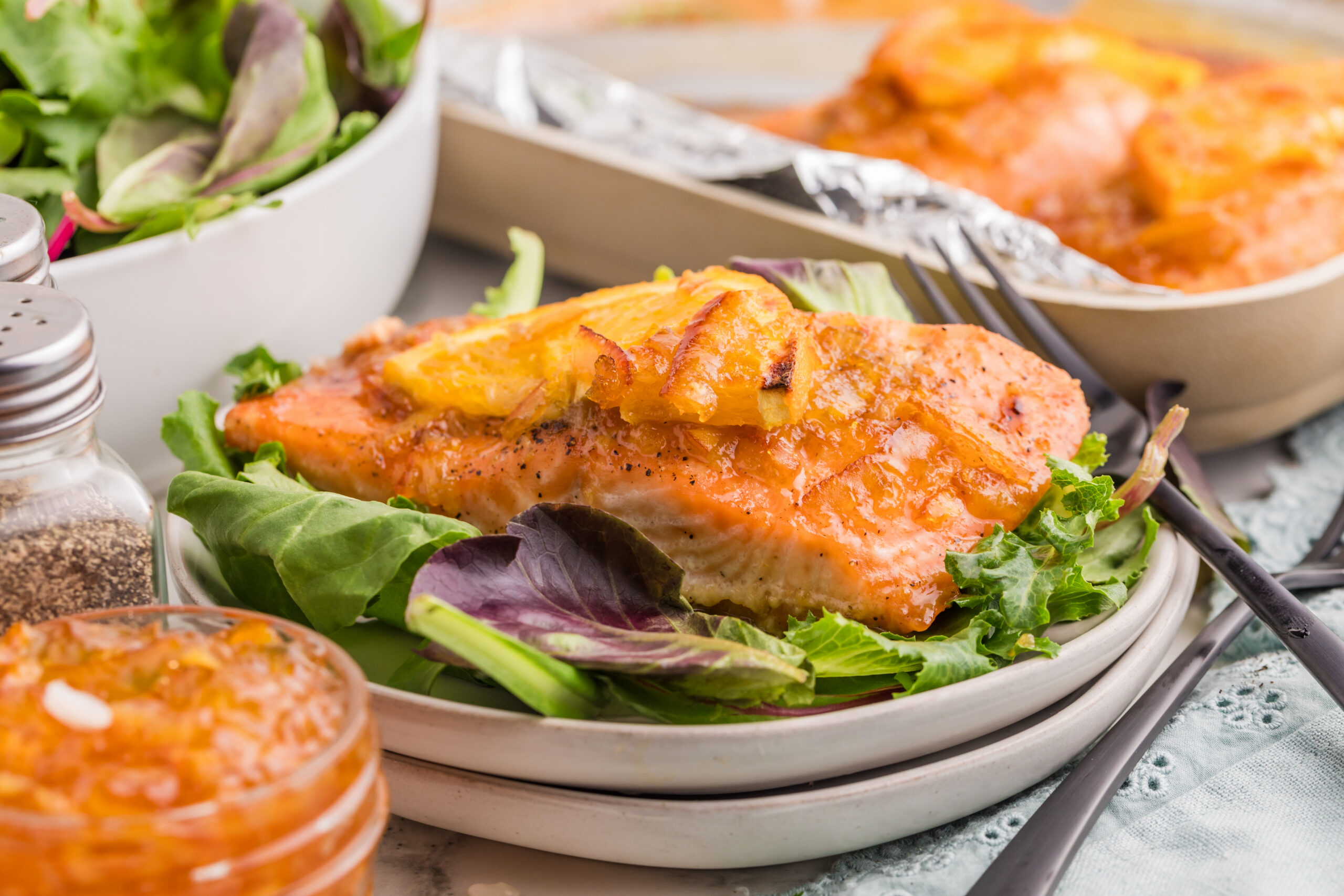EXCLUSIVE: ORANGE MARMALADE GLAZED SALMON - Image 8