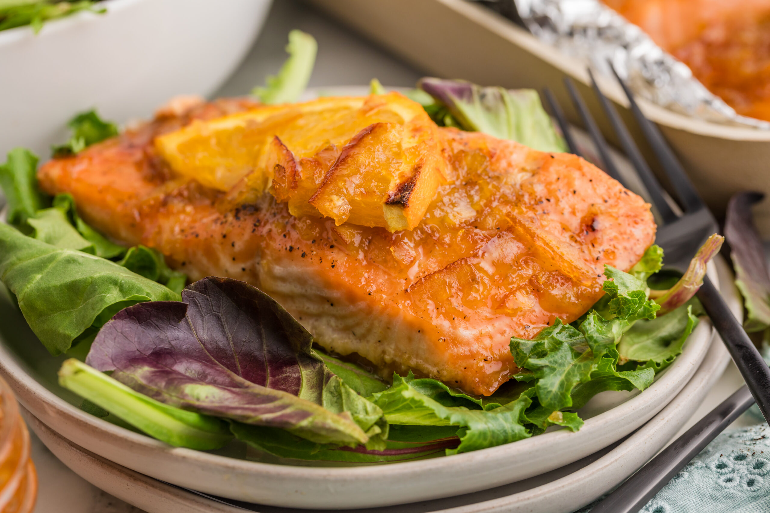 EXCLUSIVE: ORANGE MARMALADE GLAZED SALMON - Image 7