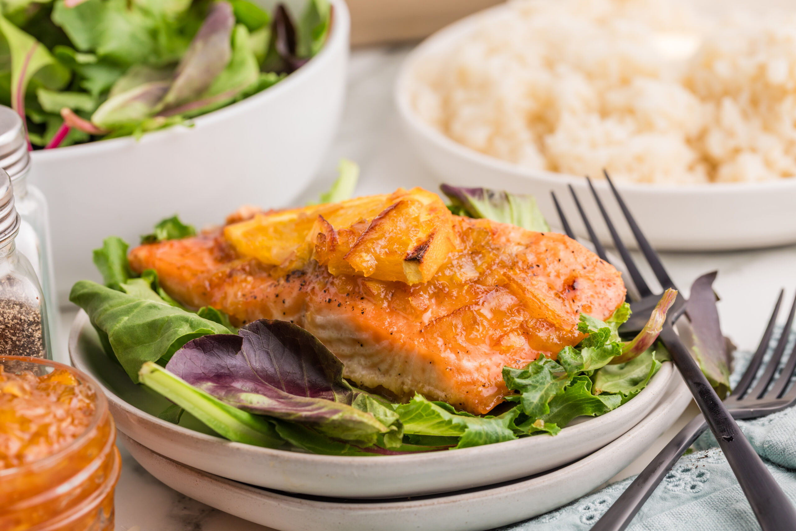 EXCLUSIVE: ORANGE MARMALADE GLAZED SALMON - Image 6