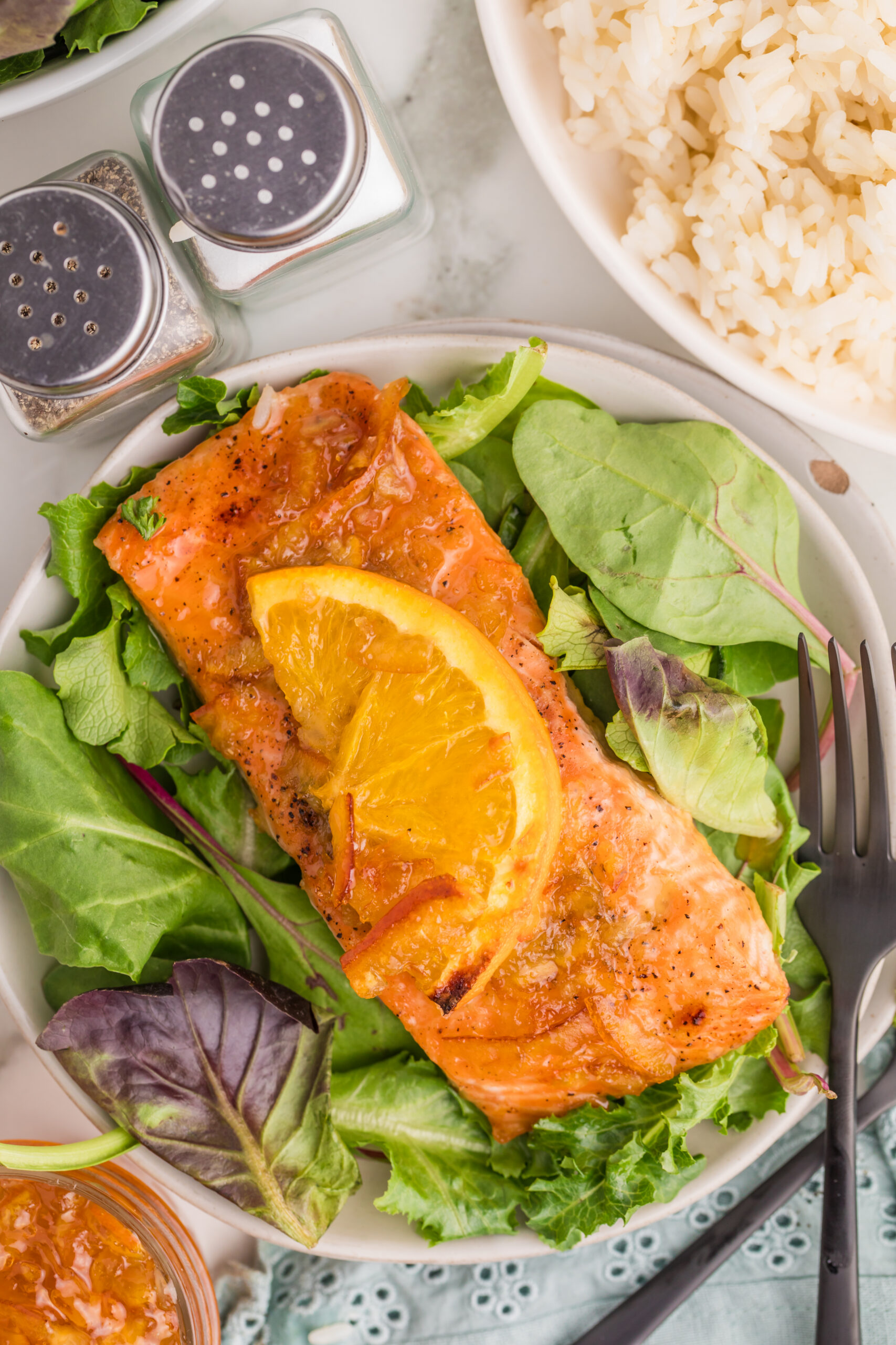 EXCLUSIVE: ORANGE MARMALADE GLAZED SALMON - Image 4