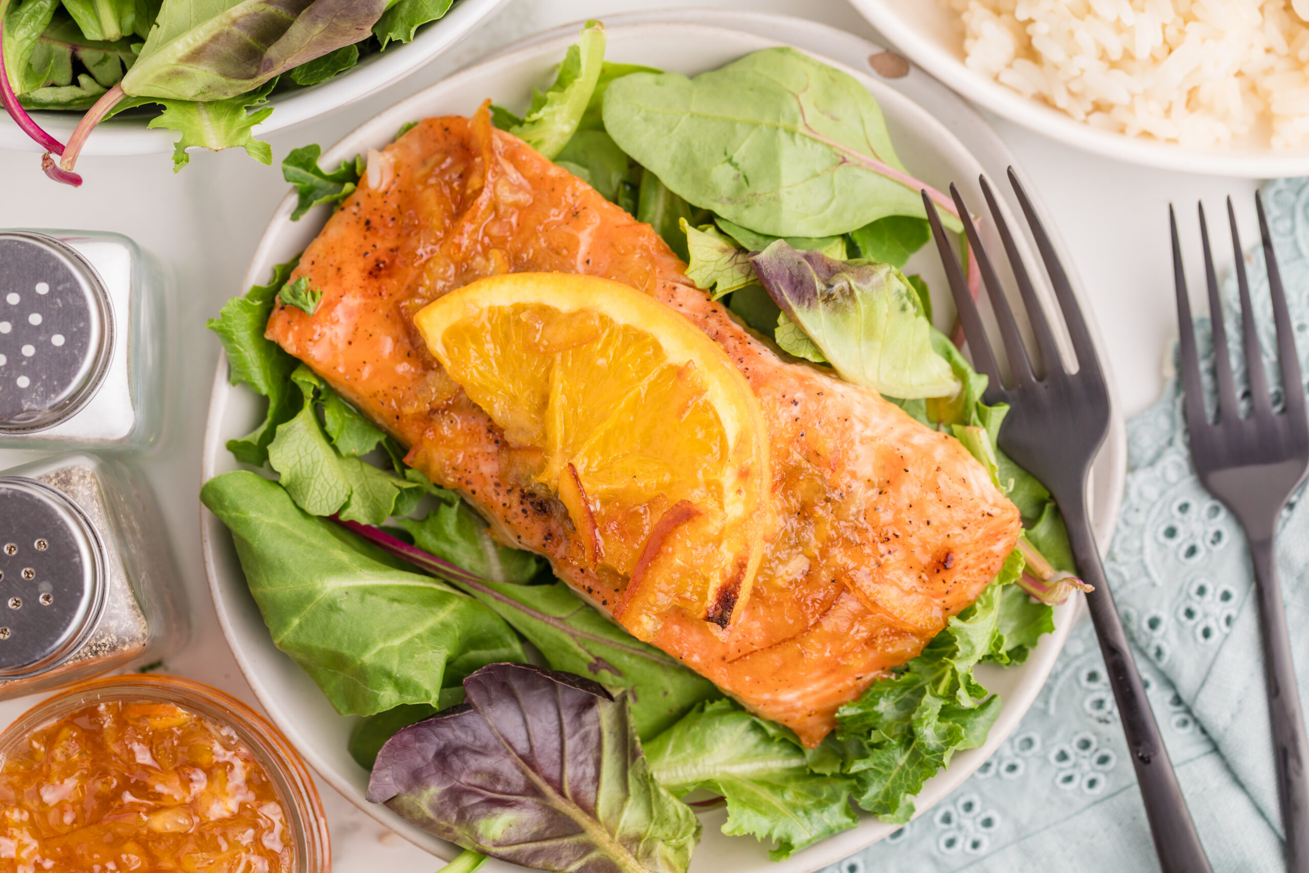 EXCLUSIVE: ORANGE MARMALADE GLAZED SALMON - Image 2